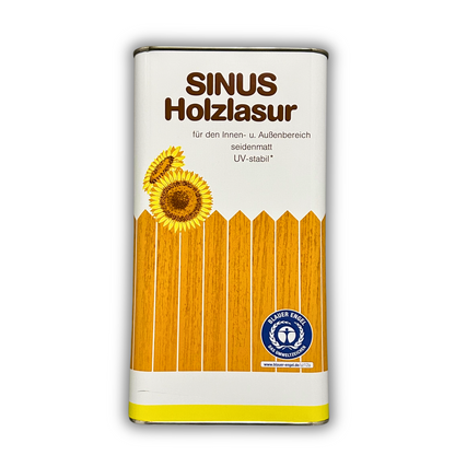 Sinus Holzlasur-Set, 5 Liter