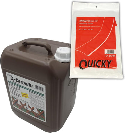 B.Carbolin Holzanstrich, 10 Liter