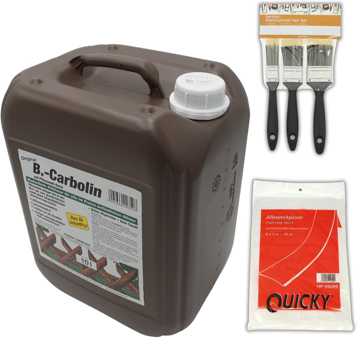 B.Carbolin Holzanstrich, 10 Liter