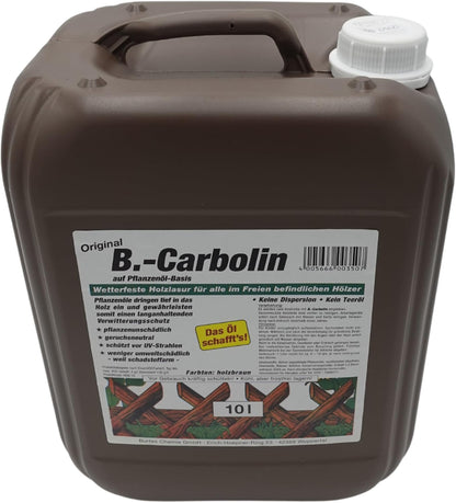 B.Carbolin Holzanstrich, 10 Liter